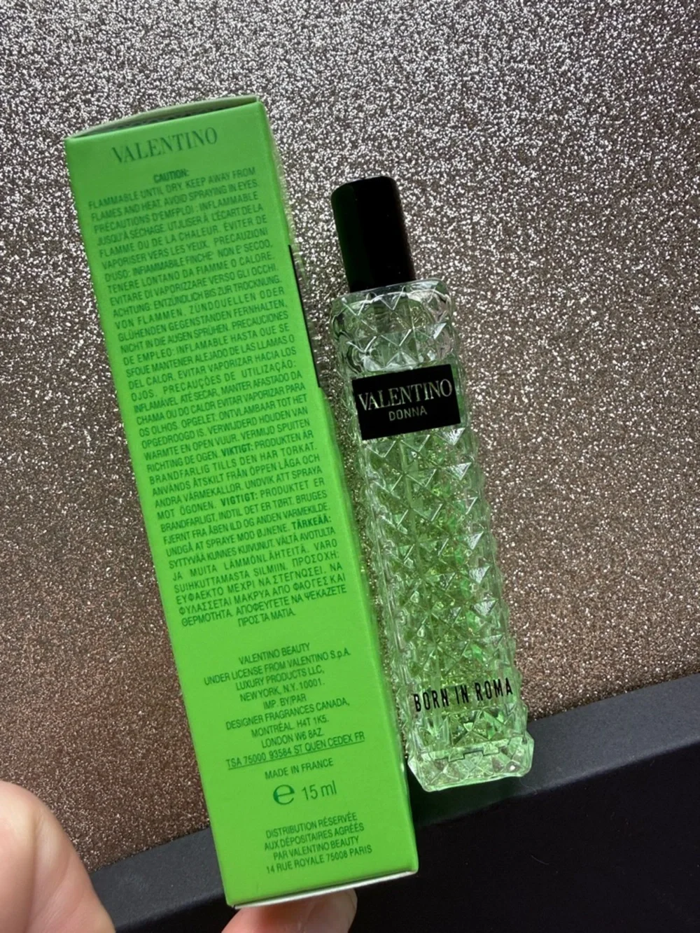 NIB 15ml Valentino Donna Born In Roma Green Stravaganza Eau de Parfum - Green - Picture 4 of 4